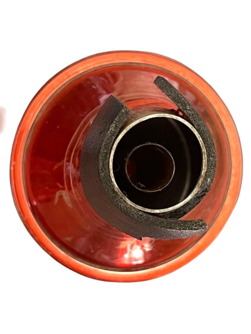 Humes & Berg Stone Lined Wa-Wah Du All Mute For Brass Instruments Red White VTG - Picture 9 of 9